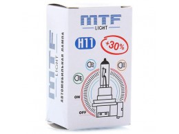 Лампа галогеновая MTF H11 12V 55W Standart+30%